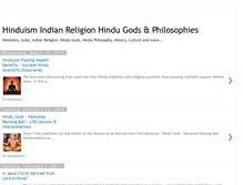 Tablet Screenshot of hinduisminfo.com